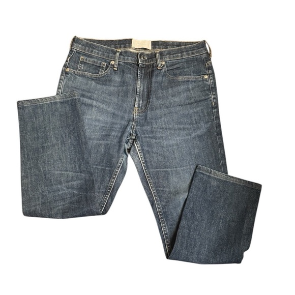Everlane Denim - EVERLANE 5 Pocket Dark Wash Stretch Jeans Size 30 X 26 Women Mid Rise Slim Denim